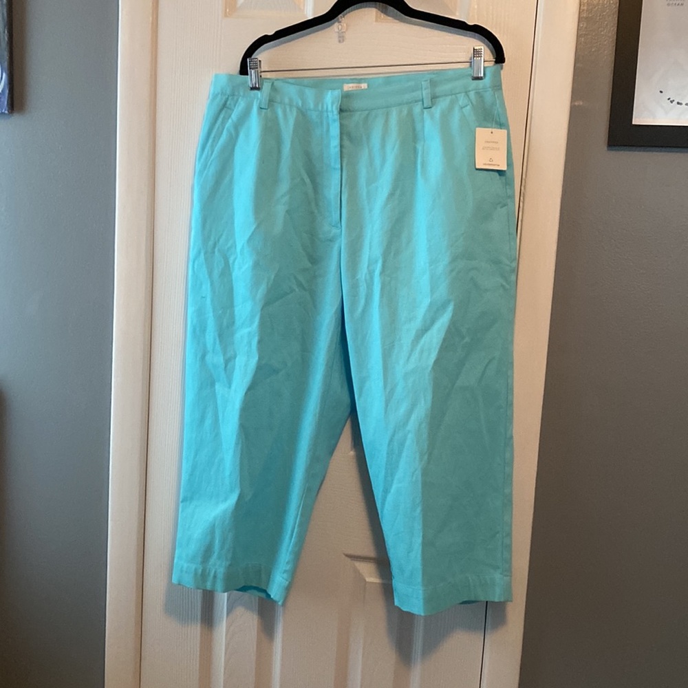 Baby Blue Capris